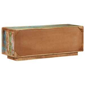 TV skříňka 110 x 30 x 40 cm masivní recyklované dřevo - obrázek 4