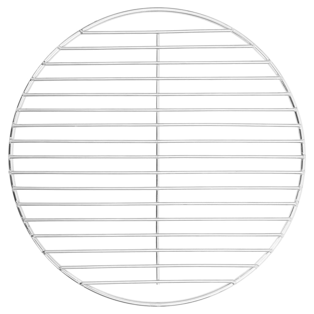 vidaXL Grilovací rošt kulatý Ø 34,5 cm 304 nerezová ocel