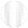 vidaXL &uuml;mmargune grillrest, &Oslash;44,5 cm, 304 roostevaba teras