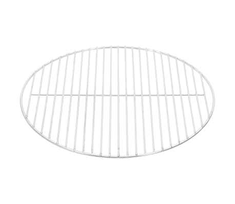 vidaXL Grill pentru grătar rotund, Ø44,5 cm, oțel inoxidabil 304