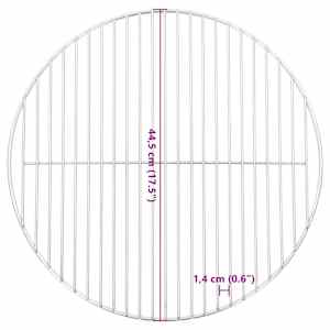 Grilovací rošt kulatý Ø 44,5 cm 304 nerezová ocel - obrázek 6