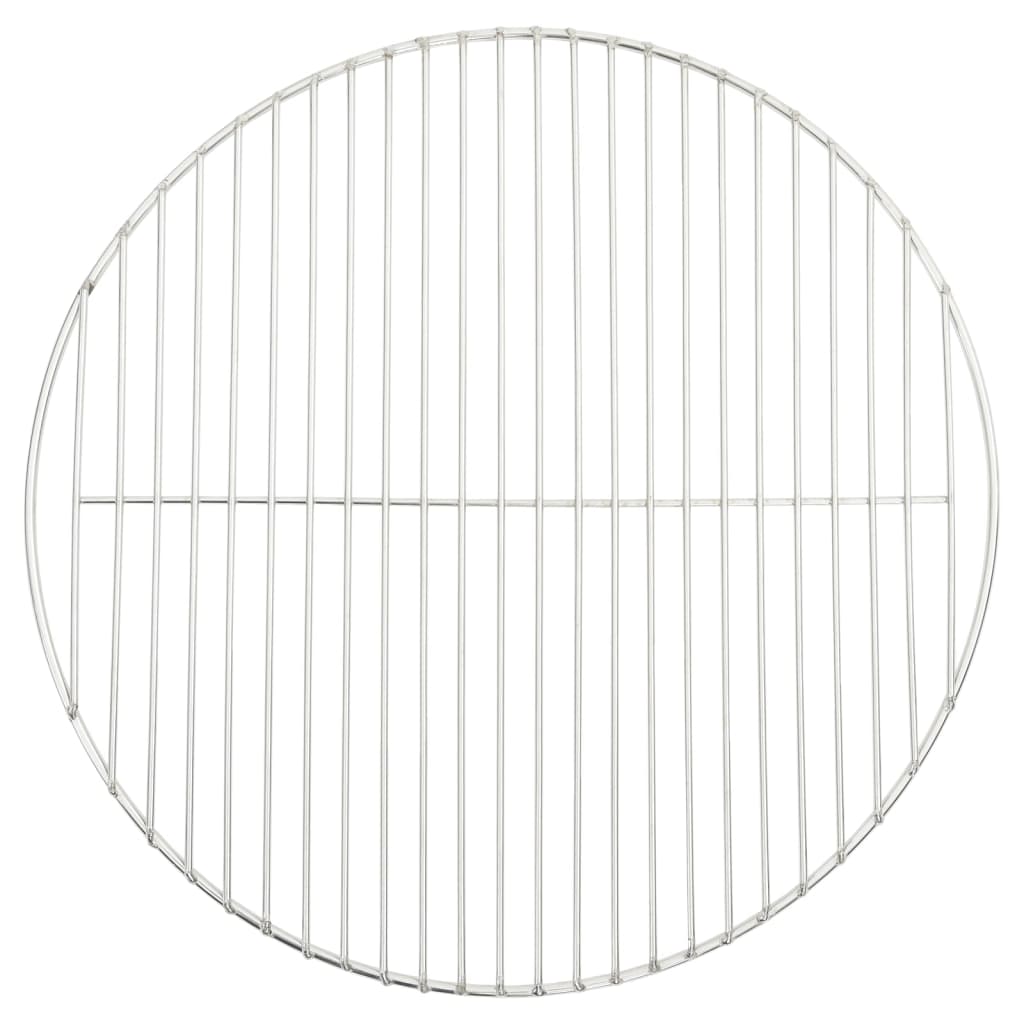 vidaXL Grilovací rošt kulatý Ø 47 cm 304 nerezová ocel
