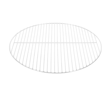 vidaXL Решетка за барбекю, кръгла, Ø54 см, неръждаема стомана 304