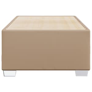 Rám postele cappuccino 90x190 cm umělá kůže - obrázek 4