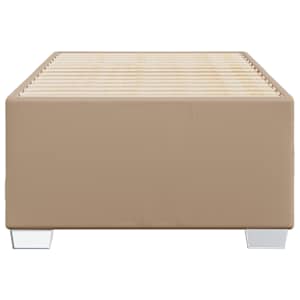 Rám postele cappuccino 100x200 cm umělá kůže - obrázek 4