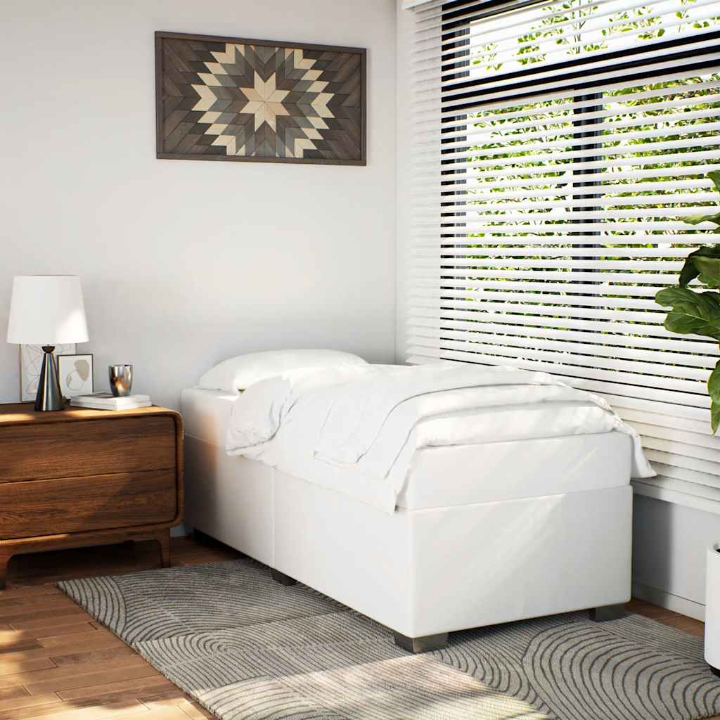 Bed Frame without Mattress Upholstered Platform Base Bedroom Faux Leather vidaXL