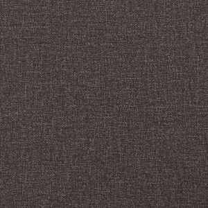 Rám postele bez matrace tmavě hnědá 80 x 200 cm textil - obrázek 8