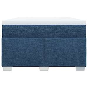 Box spring postel s matrací černá 120x190 cm textil - obrázek 4