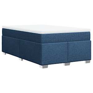 Box spring postel s matrací černá 120x190 cm textil - obrázek 9