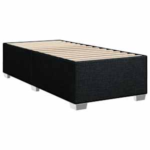 Box spring postel s matrací černá 90x190 cm textil - obrázek 7