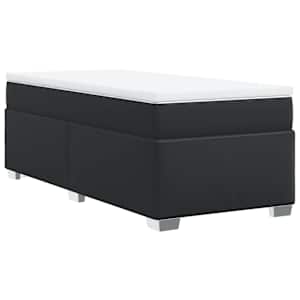 Box spring postel s matrací černá 90x190 cm umělá kůže - obrázek 9