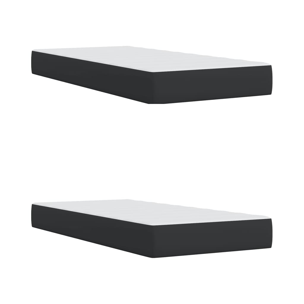 Boxspringbett vente en gros mit Matratze Bett Polsterbett Bettgestell Kunstleder vidaXL