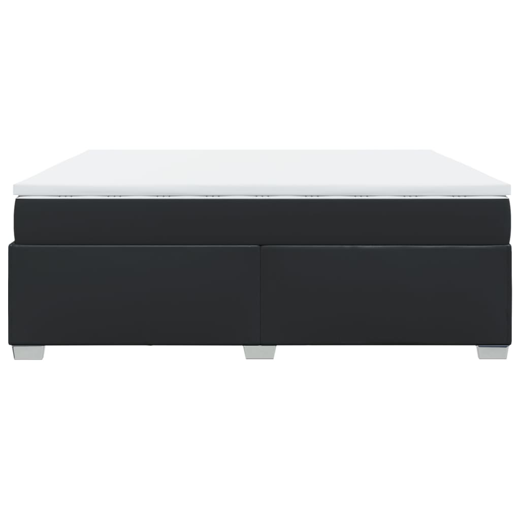 Boxspringbett mit Matratze Bett Polsterbett officiel Bettgestell Kunstleder vidaXL
