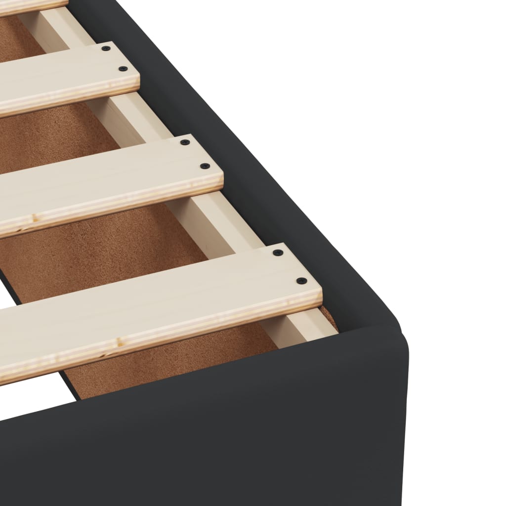 Boxspringbett mit boutiques Matratze Bett Polsterbett Bettgestell Kunstleder vidaXL