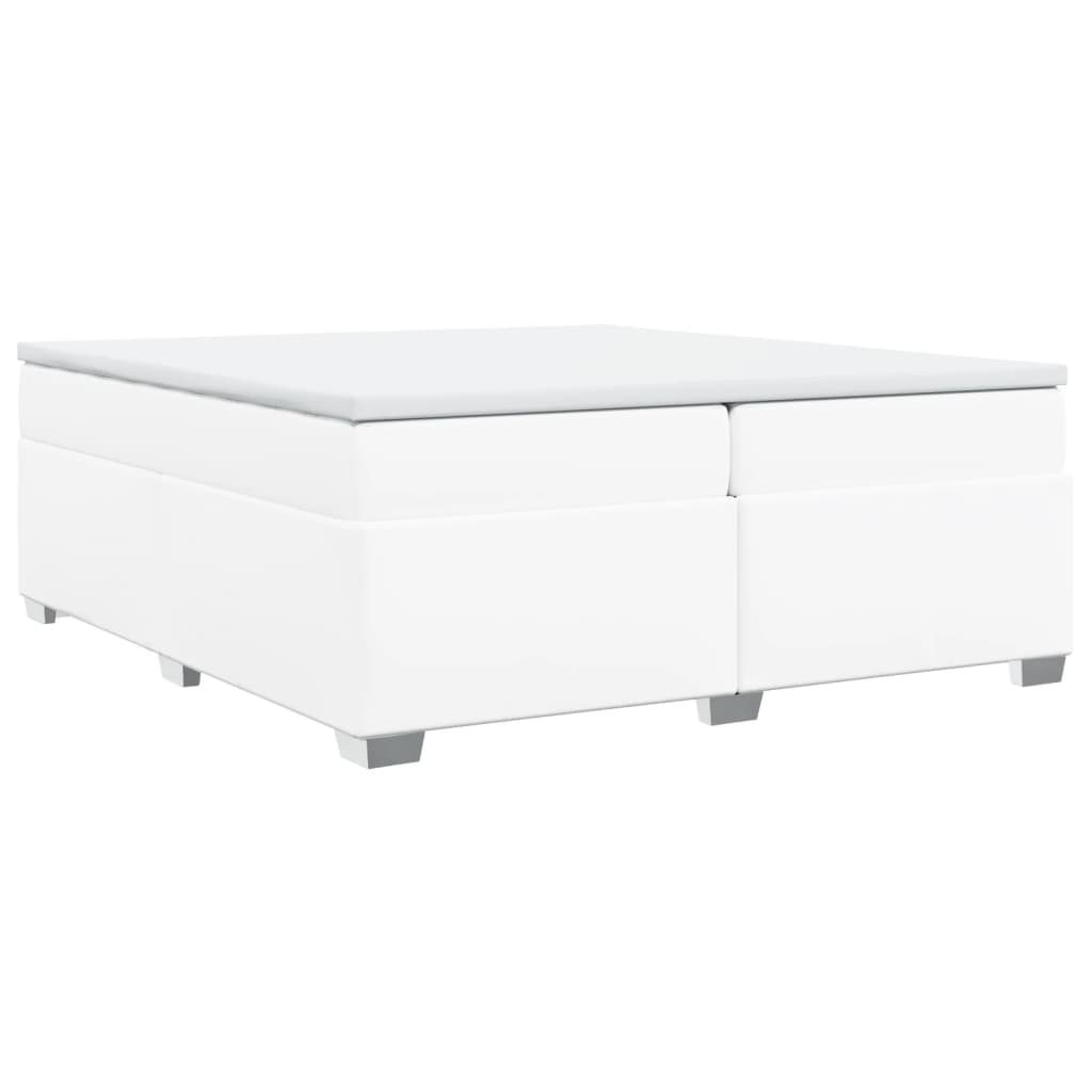 Boxspringbett mit Matratze Bett Polsterbett Bettgestell Kunstleder outlet vidaXL