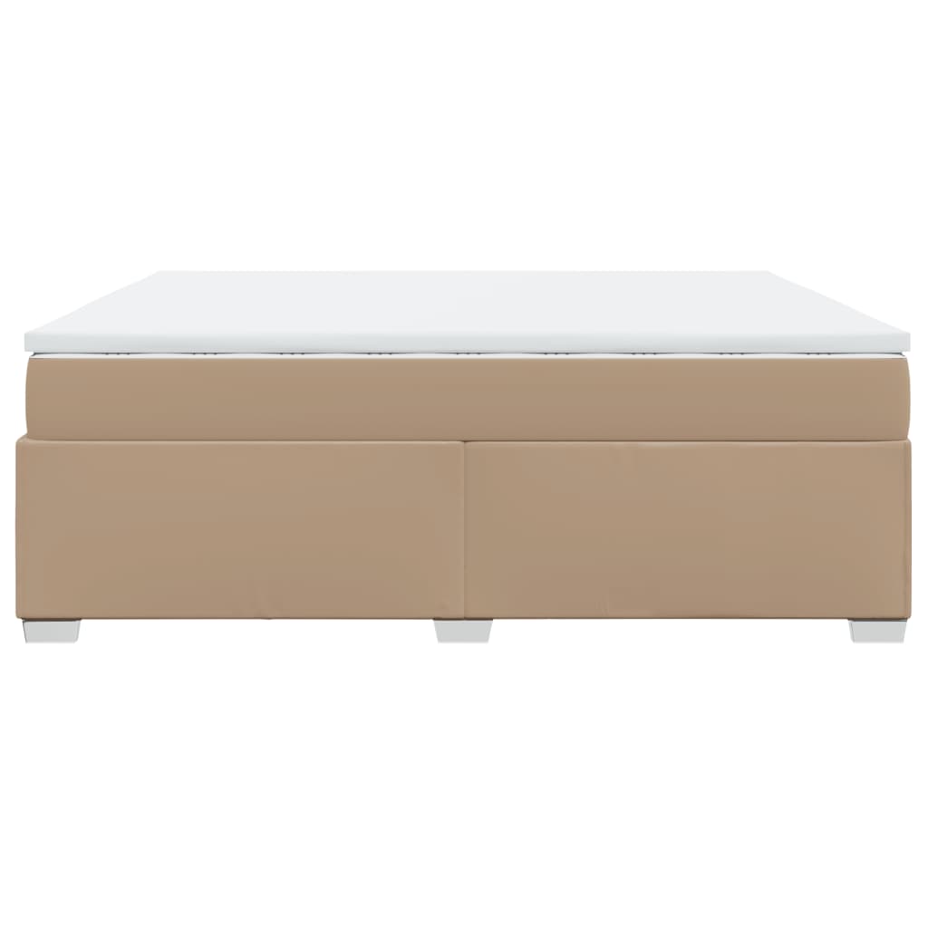 économies Boxspringbett mit Matratze Bett Polsterbett Bettgestell Kunstleder vidaXL