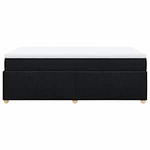 Box spring postel s matrací černá 120x190 cm textil - obrázek 8