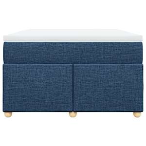Box spring postel s matrací černá 120x190 cm textil - obrázek 4