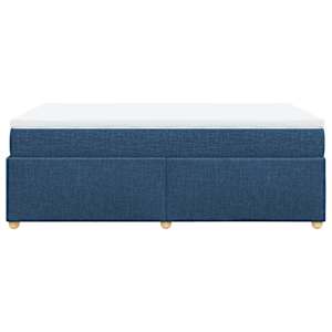 Box spring postel s matrací černá 120x190 cm textil - obrázek 8