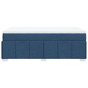 Box spring postel s matrací černá 120x190 cm textil - obrázek 8