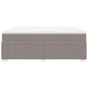 Box spring postel s matrací taupe 160x200 cm textil - obrázek 8
