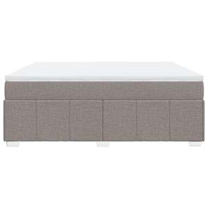 Box spring postel s matrací taupe 180x200 cm textil - obrázek 8