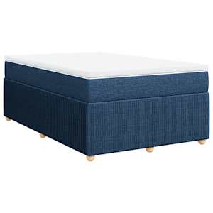 Box spring postel s matrací černá 120x190 cm textil - obrázek 2
