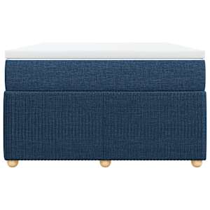 Box spring postel s matrací černá 120x190 cm textil - obrázek 4