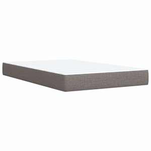 Box spring postel s matrací taupe 120x190 cm textil - obrázek 10
