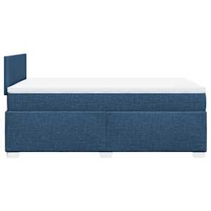 Box spring postel s matrací černá 120x190 cm textil - obrázek 5