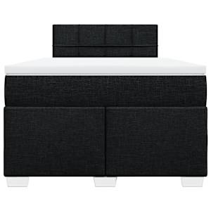 Box spring postel s matrací černá 120x190 cm textil - obrázek 4