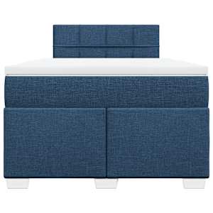 Box spring postel s matrací černá 120x190 cm textil - obrázek 4