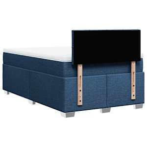 Box spring postel s matrací černá 120x190 cm textil - obrázek 6