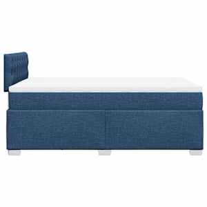 Box spring postel s matrací černá 120x190 cm textil - obrázek 5