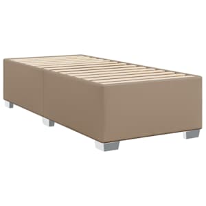 Box spring postel s matrací cappuccino 80 x 200 cm umělá kůže - obrázek 8