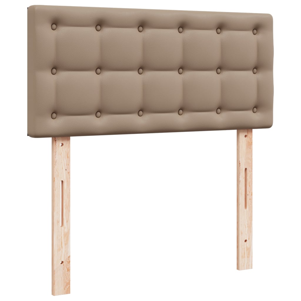 Boxspringbett achats Polsterbett Bett Bettgestell mit Matratze Kunstleder vidaXL