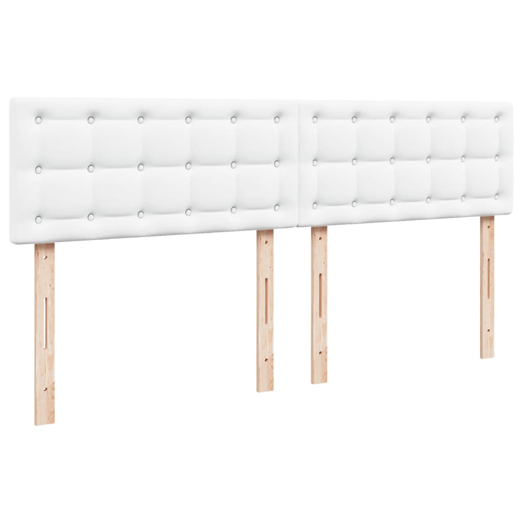 Boxspringbett Polsterbett Bett Bettgestell mit Matratze Kunstleder officiel vidaXL
