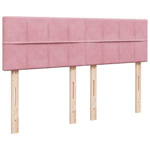 Box spring postel s matrací růžová 140x190 cm samet - obrázek 8