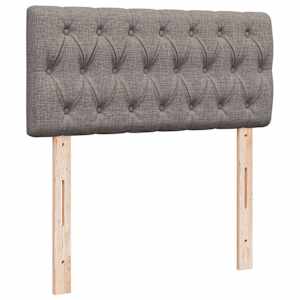 Box spring postel s matrací taupe 80x200 cm textil - obrázek 10