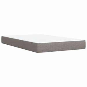 Box spring postel s matrací taupe 120x190 cm textil - obrázek 8