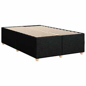 Box spring postel s matrací černá 120x190 cm textil - obrázek 7