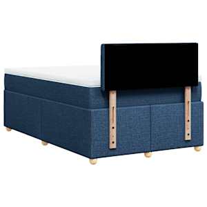 Box spring postel s matrací černá 120x190 cm textil - obrázek 6