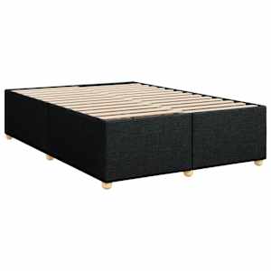 Box spring postel s matrací černá 160x200 cm textil - obrázek 7