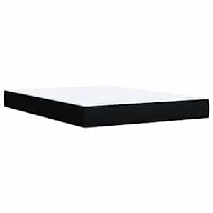 Box spring postel s matrací černá 160x200 cm textil - obrázek 8