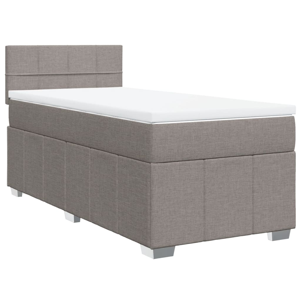vidaXL  Boxspring   Taupe 80x200 . 