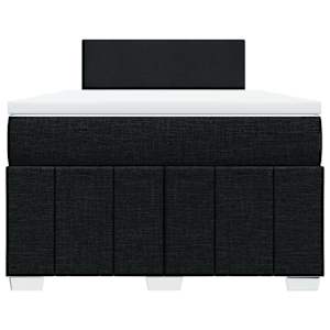 Box spring postel s matrací černá 120x190 cm textil - obrázek 4