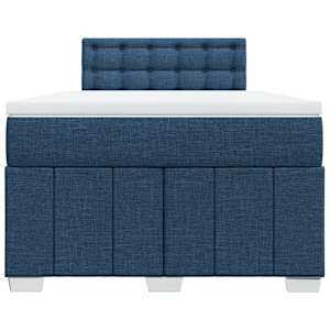 Box spring postel s matrací černá 120x190 cm textil - obrázek 4