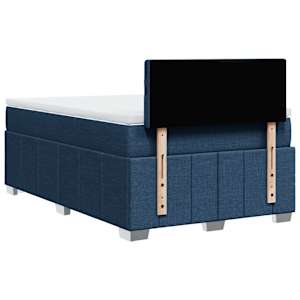 Box spring postel s matrací černá 120x190 cm textil - obrázek 6