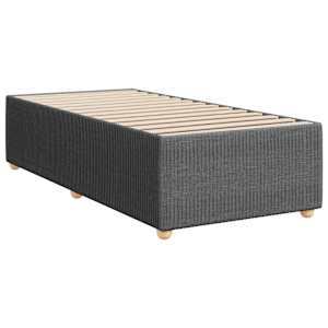 Box spring postel s matrací tmavě šedá 90x200 cm textil - obrázek 10