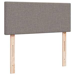 Box spring postel s matrací taupe 120x190 cm textil - obrázek 7